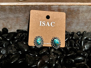Gemstone Stud Earrings